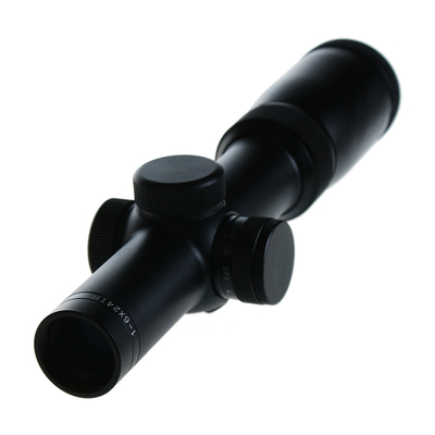 Διάμετρος αντικειμένου 24mm Red Dot Laser Scope 1-6X24 LPVO Οπτικά Σκόπια για επαγγελματίες