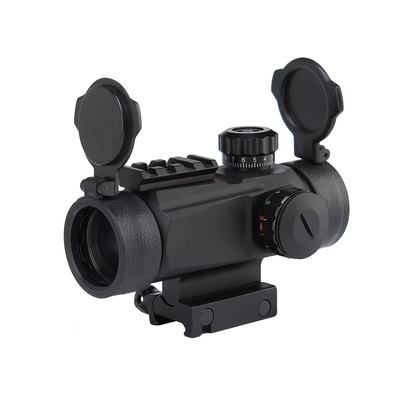 35 χιλιοστών Διάμετρος φακού 1x35 Red Dot Sight με 4 μοτίβα οπτικοακουστικών και κάλυψη Flip