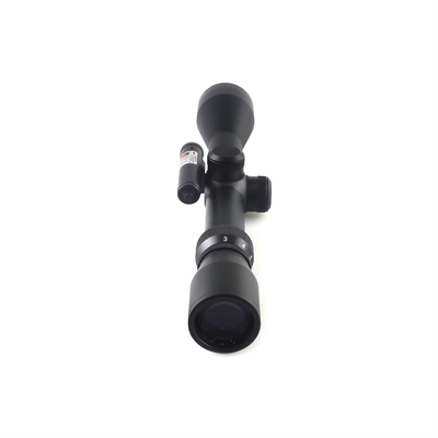 310mm μήκος οπτικό πεδίο κυνηγιού 3-9x40 με μικρό κόκκινο λέιζερ και 11mm/22mm πλάτος βάσης
