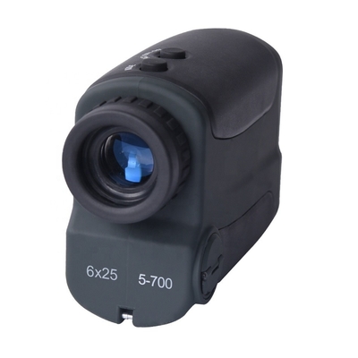 Κλαμπ Γκολφ Παρατήρηση 10X25 Laser Range Finder με οθόνη LCD και ασφαλή για τα μάτια κλάση 1 Laser