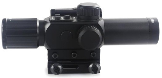 M6 Tactical 4X25 IR Κόκκινη/πράσινη όραση και 170 mm μήκος Red Dot Laser Scope για κυνήγι