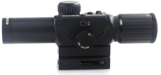 M6 Tactical 4X25 IR Κόκκινη/πράσινη όραση και 170 mm μήκος Red Dot Laser Scope για κυνήγι