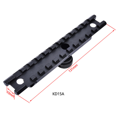 Ματ Μαύρο Τακτικό Πεδίο 11mm Slot Carry Handle Mount Adapter εύκολη εγκατάσταση