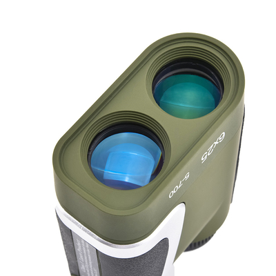 Τελευταία 6x25 Laser Rangefinder 5-700m Μακρυά αποστάσεις για κυνήγι 210g 7° γωνία θέασης