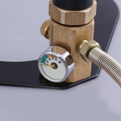 Χειροκίνητη αντλία αέρα υψηλής πίεσης 4500psi 300bar Μαύρο για καύσιμο βενζίνης