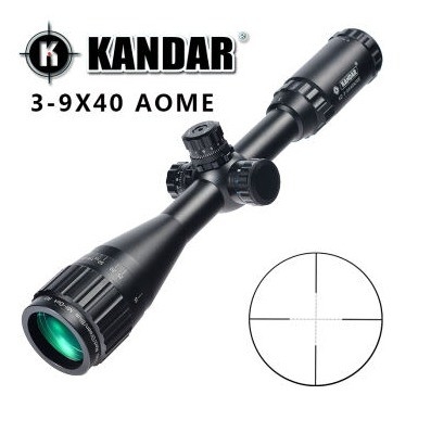 3-9X40 AO Φωτισμός Κυνηγετικά πεδίο με υδατοασθενή και ομίχλη