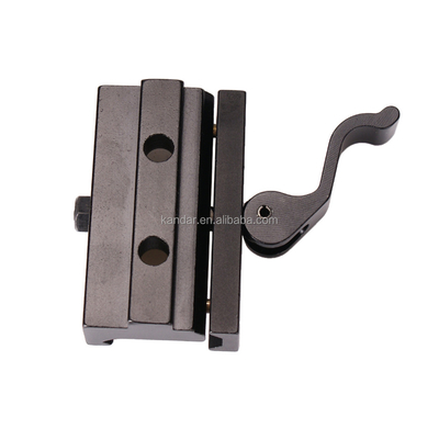 Ολ-μεταλλικός προσαρμογός Riser Mount για 21mm έως 11mm Κράτησης Κρεμπής σε μαύρο κράμα αλουμινίου