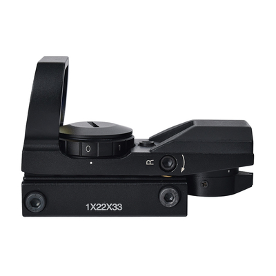 Πολυδιάστατο 1X22X33 Τακτικό Red Dot Reflex Vision Για Οπτικό Red Dot Scope Ματ Μαύρο