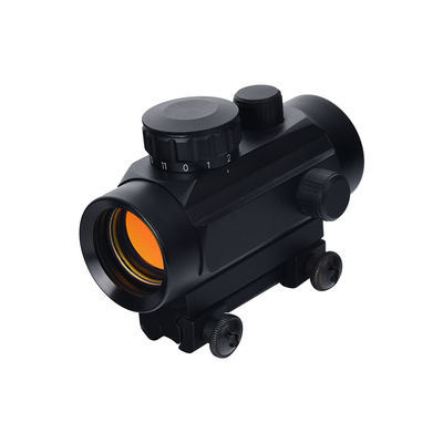 11 Επίπεδο φωτεινότητας Reticle Οπτικό Red Dot Scope για κράμα αλουμινίου 1X30 Όραση