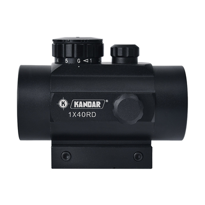 45mm διάμετρος σωλήνα 1X40 Κόκκινη κουκίδα αντανακλαστική όραση οπτική πράσινη κόκκινη κουκίδα πεδίο εφαρμογής για τακτικές