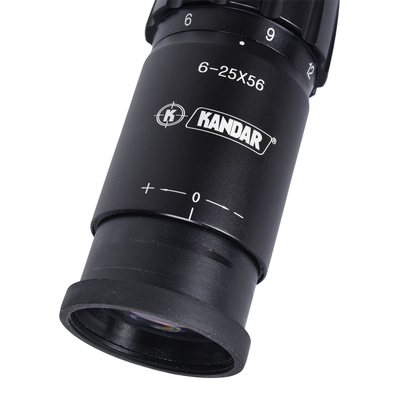 Πεδίο λήψης ακριβείας 6-25X56SFF με πρώτο εστιακό επίπεδο και ανθεκτικό κράμα αλουμινίου