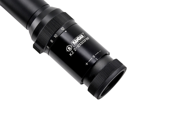 35mm KANDAR KZ 2-12x32 Πρώτο εστιακό πεδίο κυνηγιού με πλευρικό εστιαστικό γυαλί