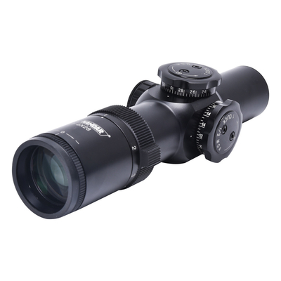 1-6X Μεγέθυνση Συμπίεση FFP 35mm Tube Oral Scope για Κυνηγική Ακριβότητα και Ακρίβεια