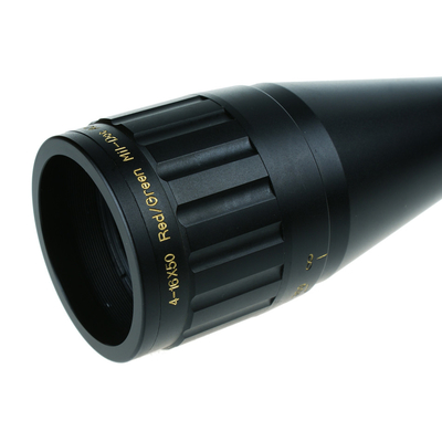 25Διάμετρος σωλήνα.4mm 4-16x50 Μακροδιάστημα Τακτικό κυνηγετικό όραμα με γυάλινο πλέγμα