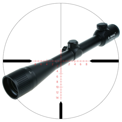 KH 10x42 AOE KANDAR Πεδίο με κόκκινο φωτισμό και διάμετρο φακού 42 mm