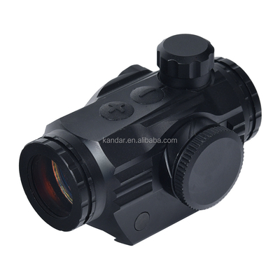 1x Mini Red Dot Sight για φωτισμό κυνηγιού 6 επίπεδα Κόκκινος τύπος κουμπιού