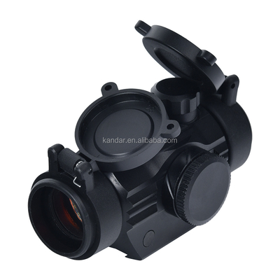 1x Mini Red Dot Sight για φωτισμό κυνηγιού 6 επίπεδα Κόκκινος τύπος κουμπιού