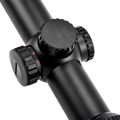 1-4x24 φωτισμένο τακτικό 30mm Tube Glass Reticle Scope με μέγιστη ισχύ 0