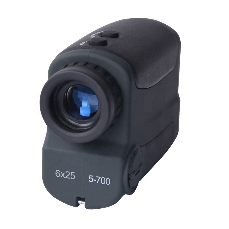 Κλαμπ Γκολφ Παρατήρηση 10X25 Laser Range Finder με οθόνη LCD και ασφαλή για τα μάτια κλάση 1 Laser