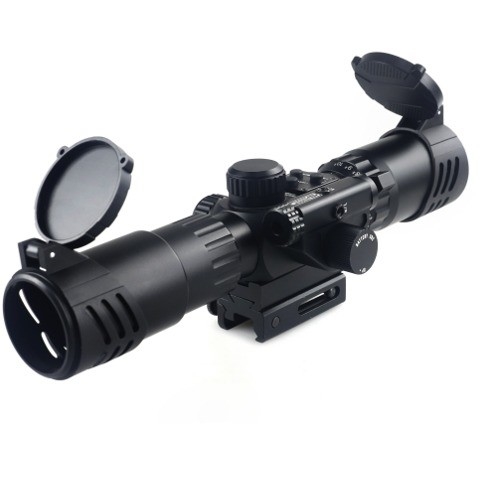 3.5-10X FMC Πράσινη επικάλυψη ταινίας KANDAR IR Laser Optic Scope Red Laser Sight για κυνήγι