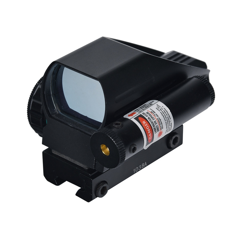 22mmX33mm Σκοπός Dia Red Dot Reflex Vision για οπτικό πεδίο και μήκος ορατότητας λέιζερ 82mm