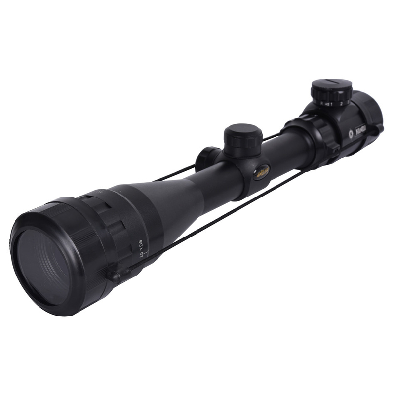 Εξωτερική λήψη 3-9x40 Πεδίο με φωτισμένη όραση RGB και φακό 40mm