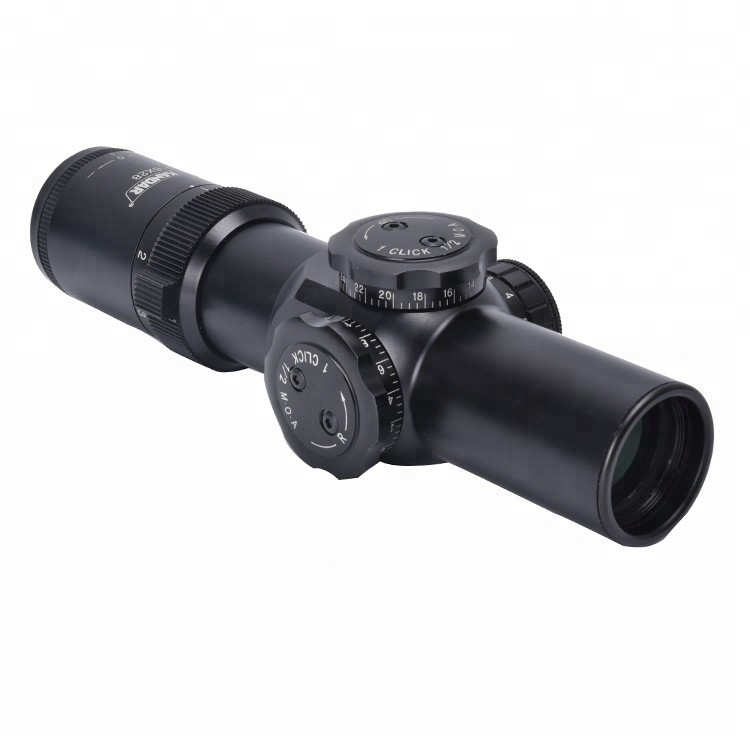 35mm Tube Short FFP Scope με κόκκινο/πράσινο φωτισμό και τεχνολογική φορητότητα 1-6X28IRF